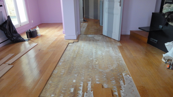 Réparation parquet paris